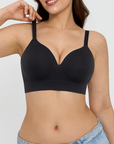 Seamless Wireless Push-Up V-Neck Bra Butt-Lifting Shorts Set