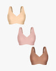 Seamless Wireless Comfort Silky Bra