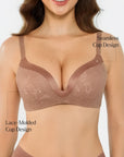 Lace Full Coverage Comfort Elegant Sculpting Bra