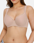 Full Figure Beauty Back Smoothing Silky Bra