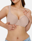 Full Figure Beauty Back Smoothing Silky Bra