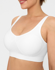 Seamless Adjustable Comfortable Wide-Strap Underwire-Free Smoothing Bra