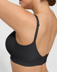 Seamless Adjustable Comfortable Wide-Strap Underwire-Free Smoothing Bra