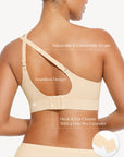 Seamless Wireless Push-Up V-Neck Bra Butt-Lifting Shorts Set