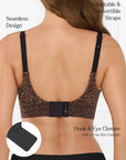 ContourLift™ Seamless Wireless Leopard Shaping Push Up Bra
