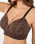 ContourLift™ Seamless Wireless Leopard Shaping Push Up Bra