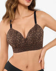 ContourLift™ Seamless Wireless Leopard Shaping Push Up Bra