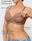 ContourLift™ Seamless Wireless Shaping Push Up Bra