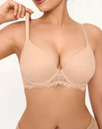Popilush® Seamless Embrace Lace Underwire Bra