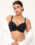 Popilush® Seamless Embrace Lace Underwire Bra