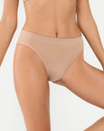 Seamless Ribbed-Waist Comfort Brief