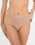 Seamless Ribbed-Waist Comfort Brief