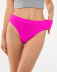 Seamless Ribbed-Waist Comfort Brief