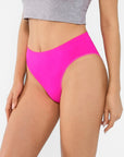 Seamless Ribbed-Waist Comfort Brief