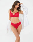 Seamless Ribbed-Waist Comfort Brief