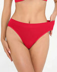 Seamless Ribbed-Waist Comfort Brief