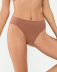 Seamless Ribbed-Waist Comfort Brief