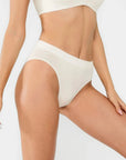 Seamless Ribbed-Waist Comfort Brief