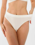 Seamless Ribbed-Waist Comfort Brief