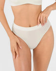 Seamless Ribbed-Waist Comfort Brief