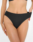 Seamless Ribbed-Waist Comfort Brief