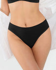 Seamless Ribbed-Waist Comfort Brief