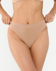 Seamless Ribbed-Waist Comfort Brief