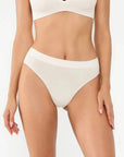 Seamless Ribbed-Waist Comfort Brief