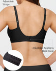 Seamless Wireless Jelly Leopard Contour Support Bra
