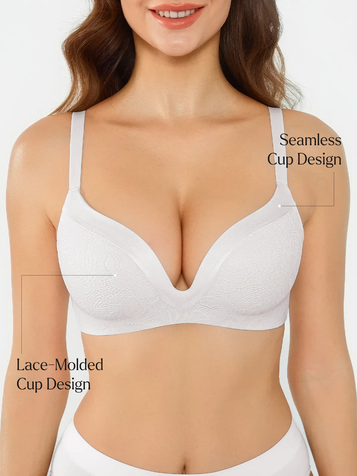 Lace Full Coverage Comfort Elegant Sculpting Bra