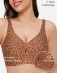 Seamless Wireless Jelly Contour Minimizer Support Bra