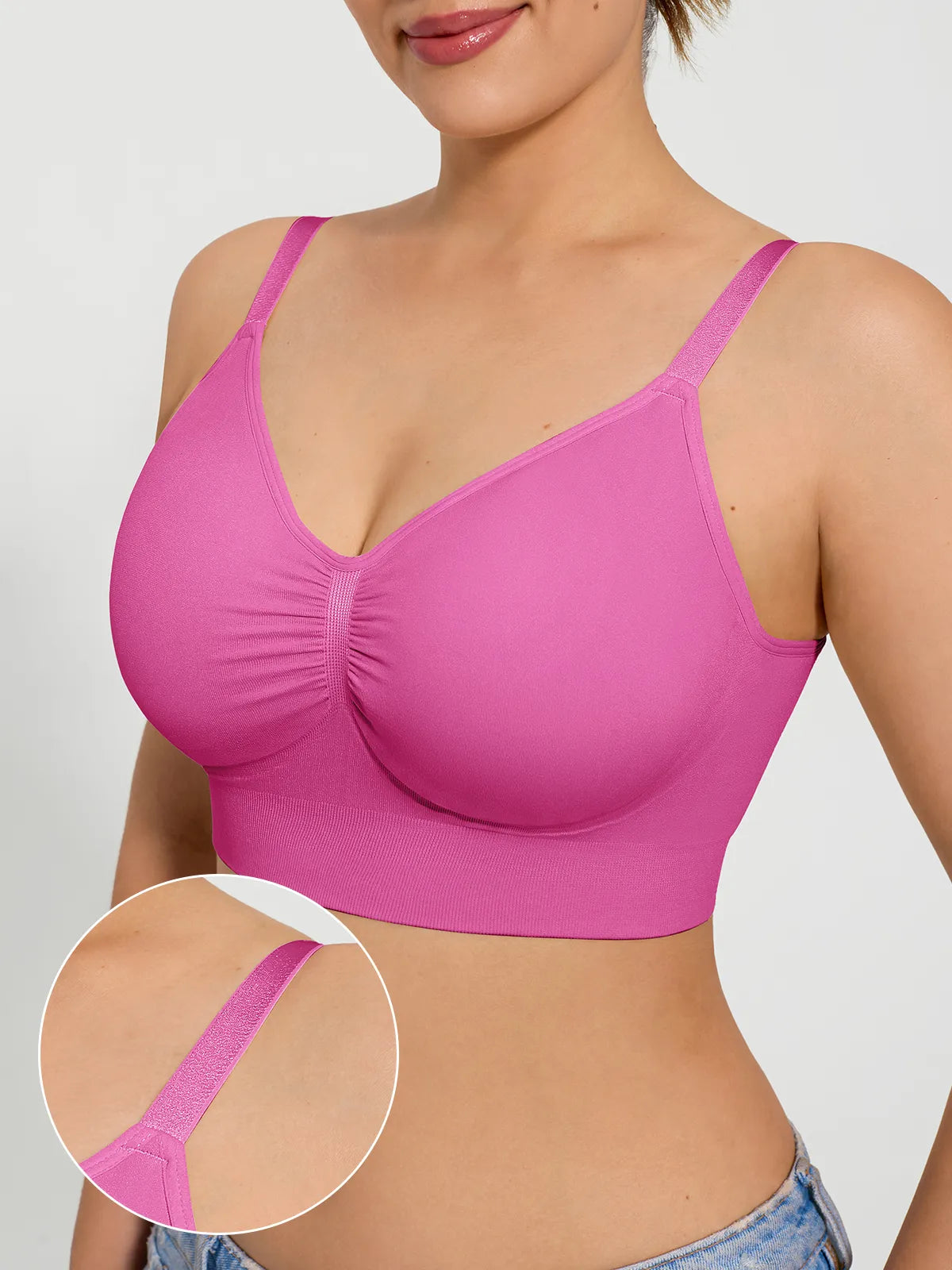 Seamless Comfort Removable Pad Everyday Bra