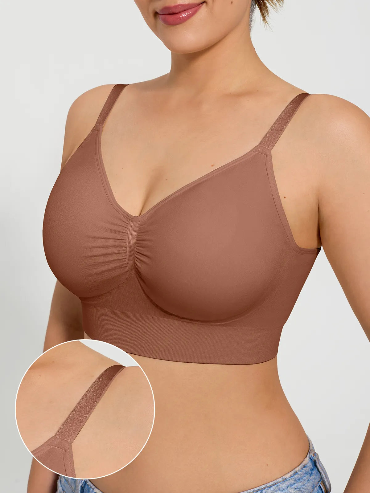 Seamless Comfort Removable Pad Everyday Bra