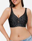Seamless Wireless Jelly Contour Minimizer Support Bra