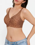 Seamless Wireless Jelly Contour Minimizer Support Bra