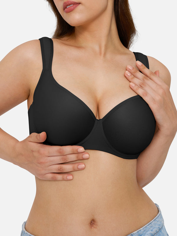 Full Figure Beauty Back Smoothing Silky Bra