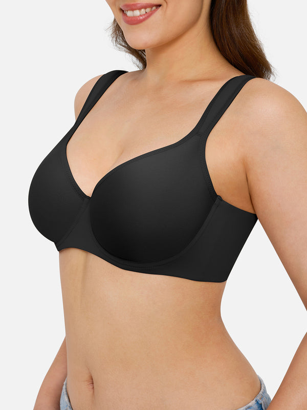 Full Figure Beauty Back Smoothing Silky Bra