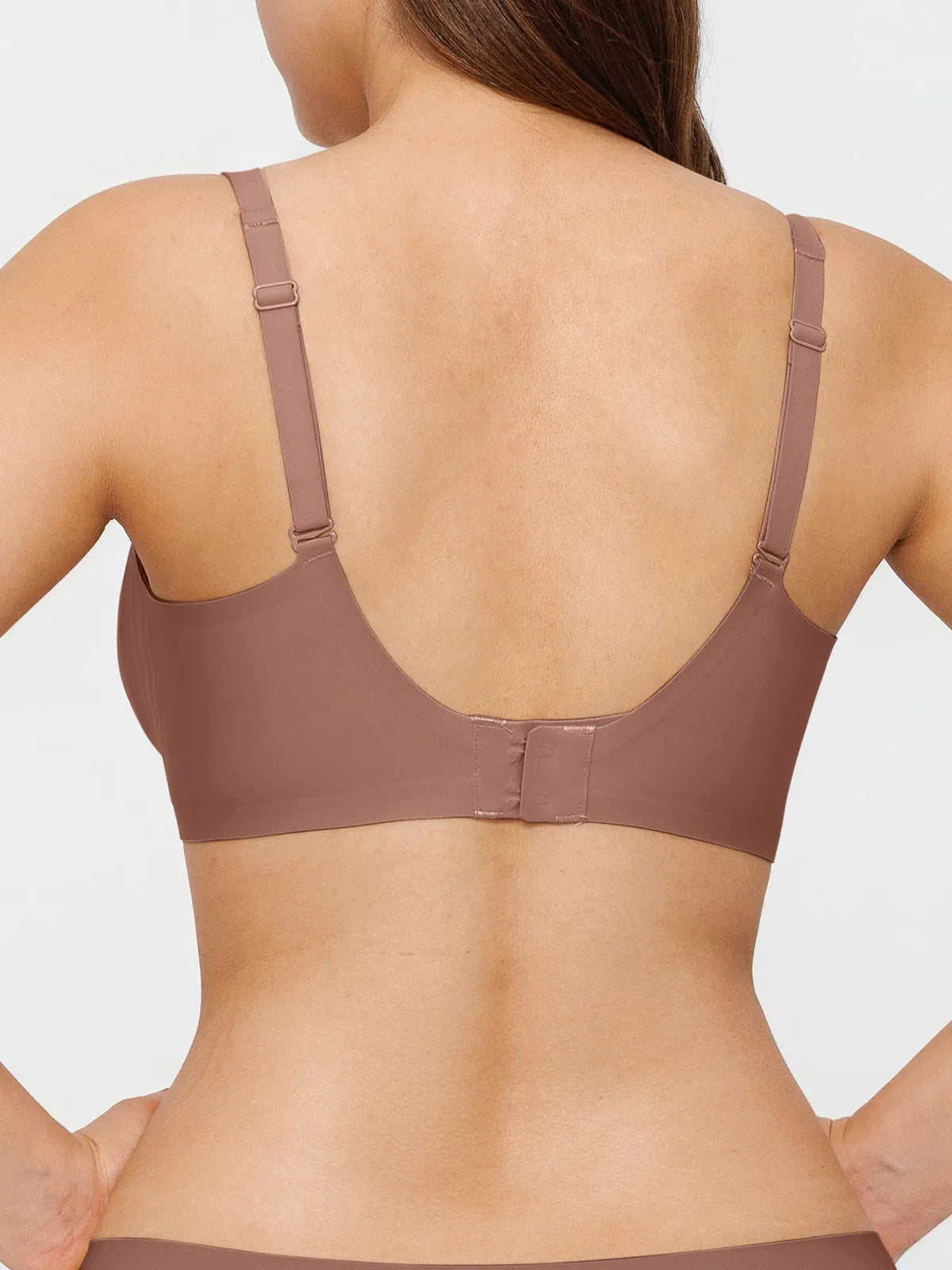Seamless Wireless Jelly Comfortable Plunge Bra