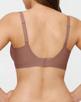 Seamless Wireless Jelly Comfortable Plunge Bra