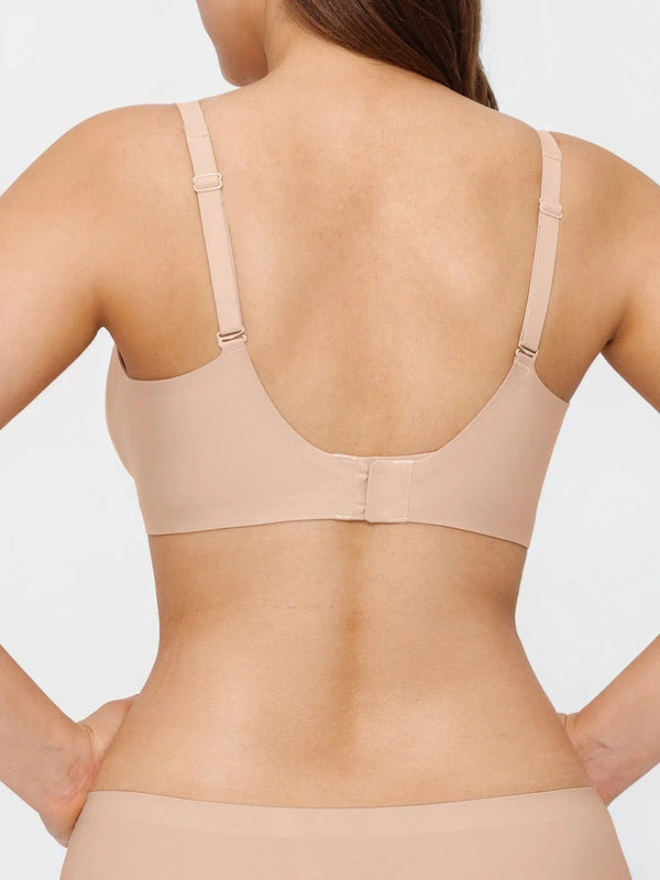 Seamless Wireless Jelly Comfortable Plunge Bra