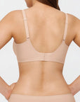 Seamless Wireless Jelly Comfortable Plunge Bra