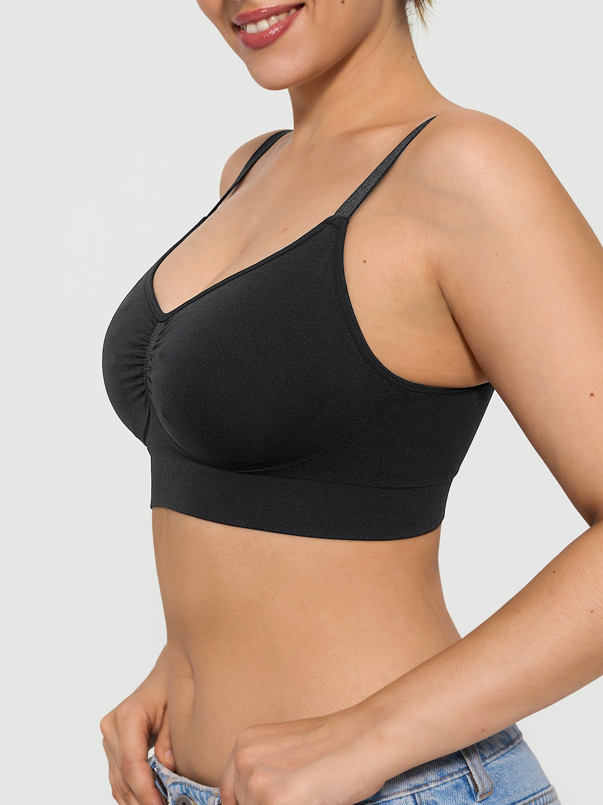 Seamless Comfort Push-Up Bra &amp; Shaping Butt-Lifting Shorts Set