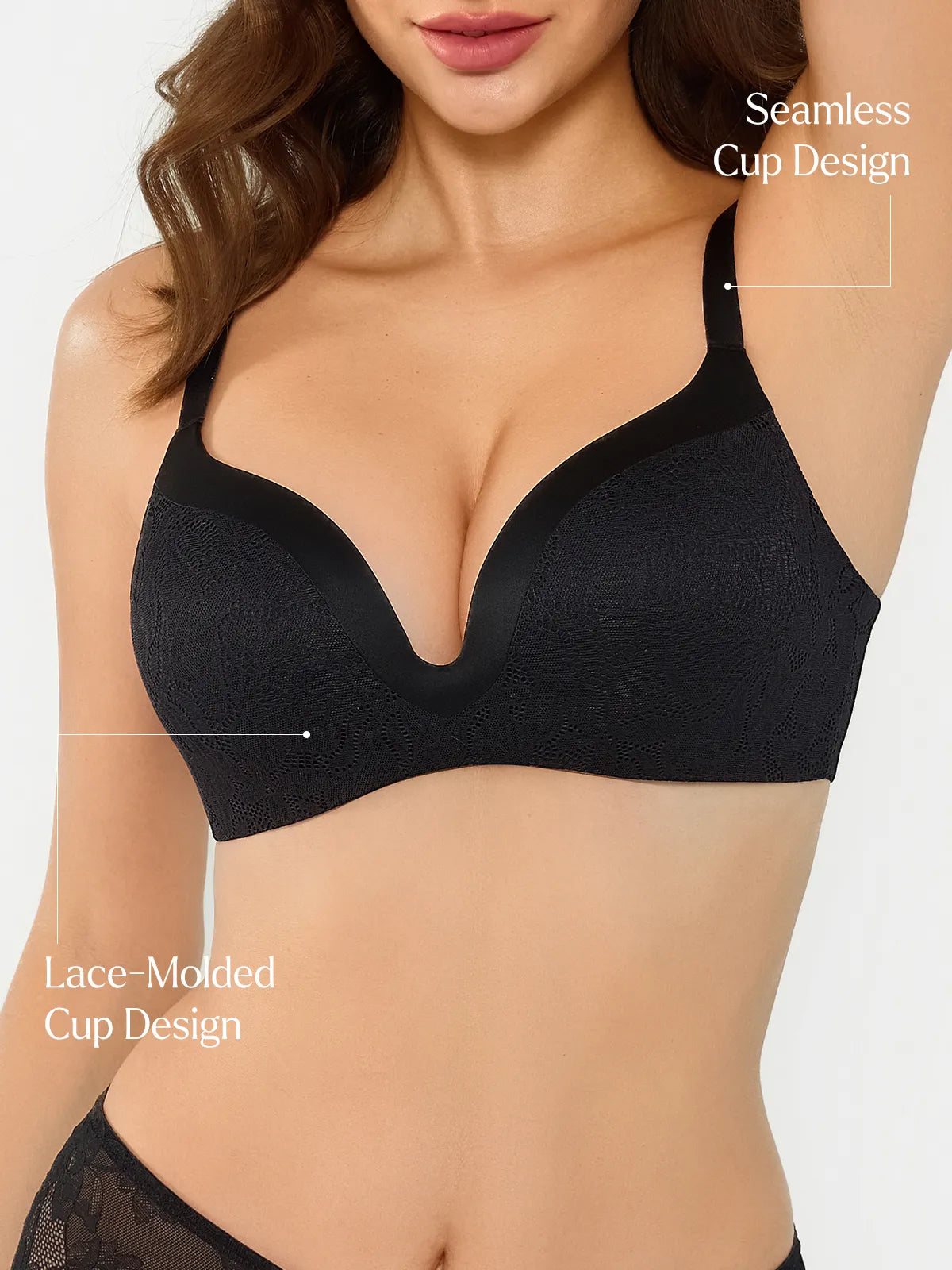 Lace Full Coverage Comfort Elegant Sculpting Bra