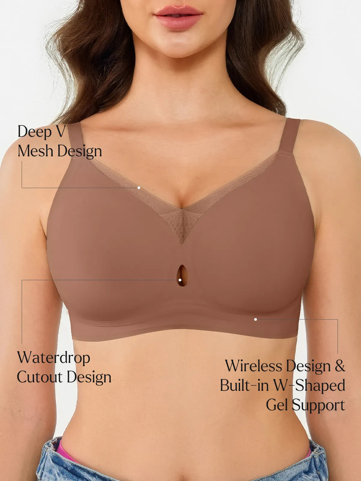 Seamless Breathable Contour Bra