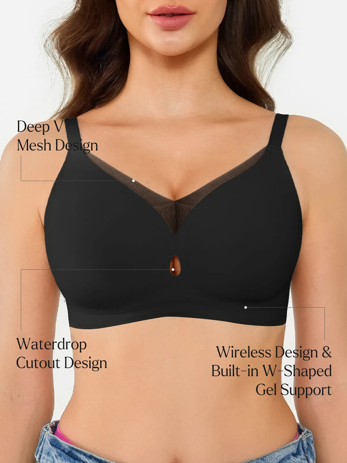 Seamless Breathable Contour Bra