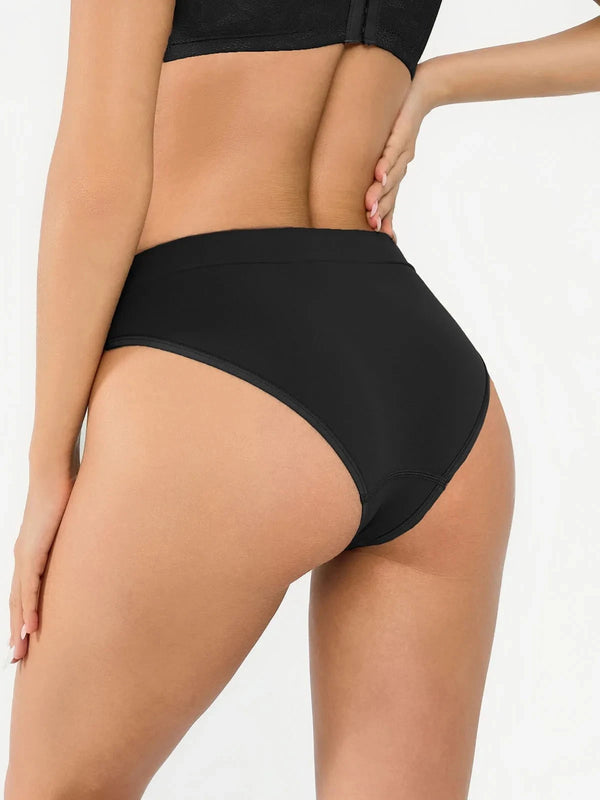 Seamless Ribbed-Waist Comfort Brief
