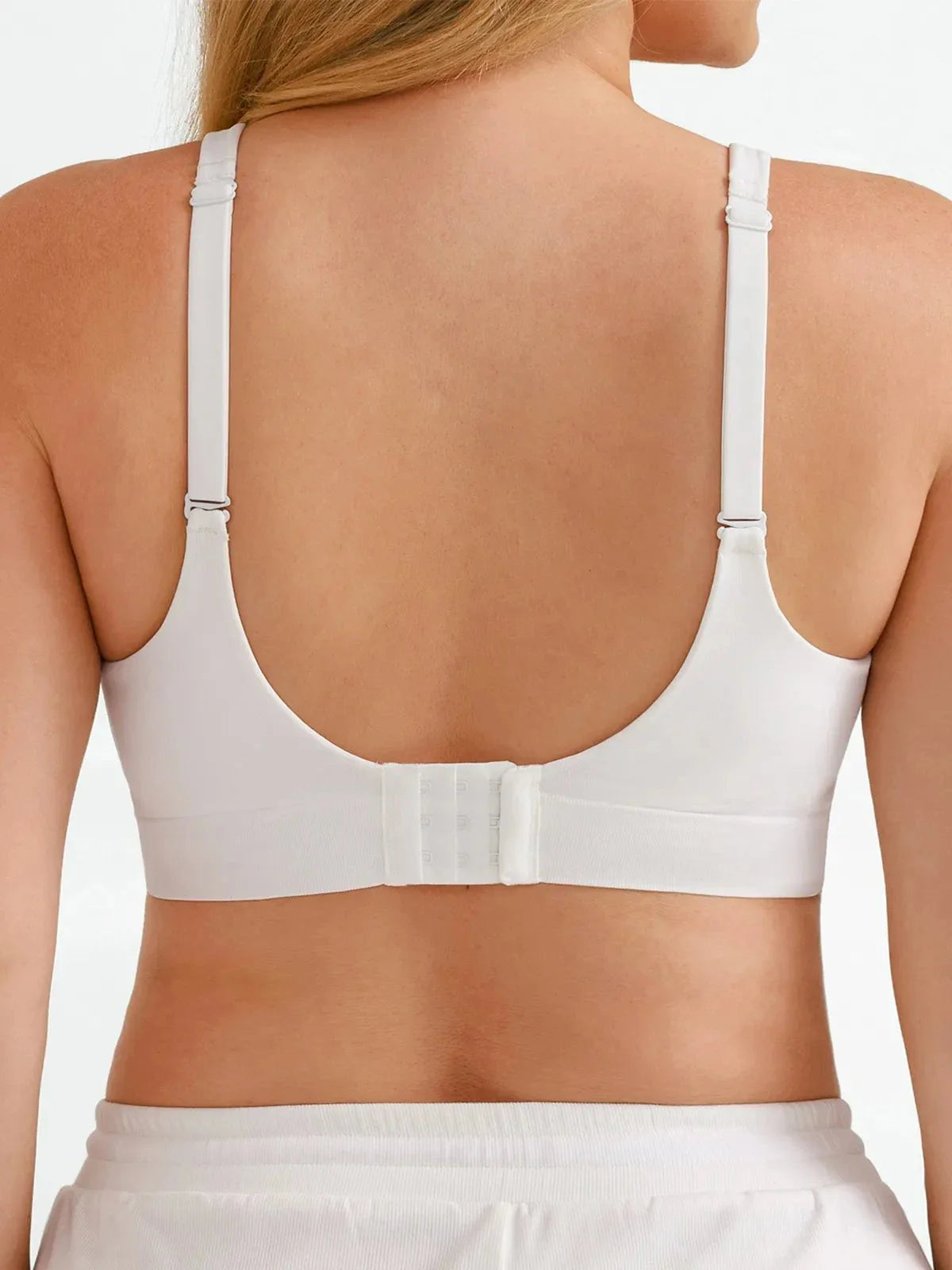 Popilush? Seamless Wireless Adjustable Wide-Strap T-Shirt Bra