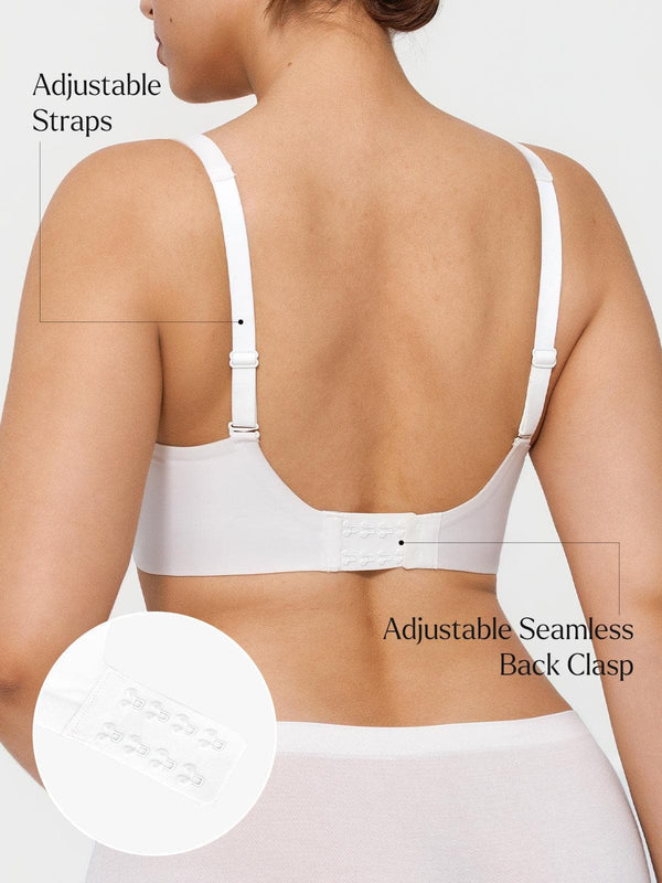 Seamless Wireless Jelly Leopard Contour Support Bra